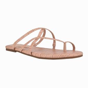 Nine West Brice Flat Slides - Brown - Ireland (LR0813925)